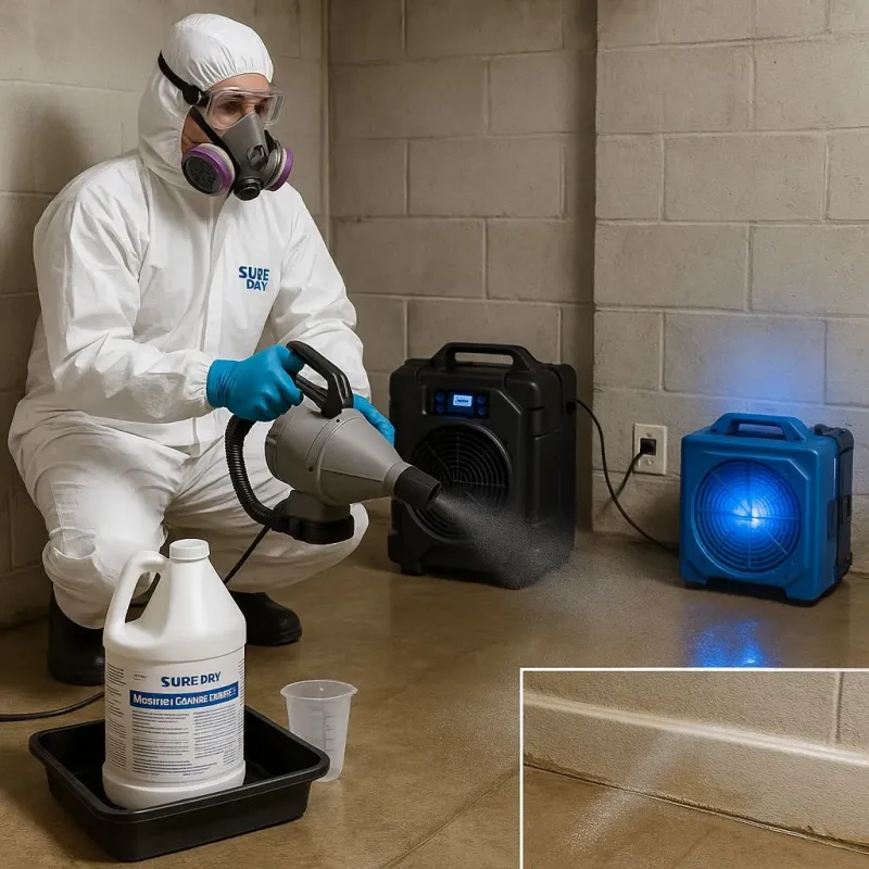 Sanitization and Odor Removal process in Butler County, PA