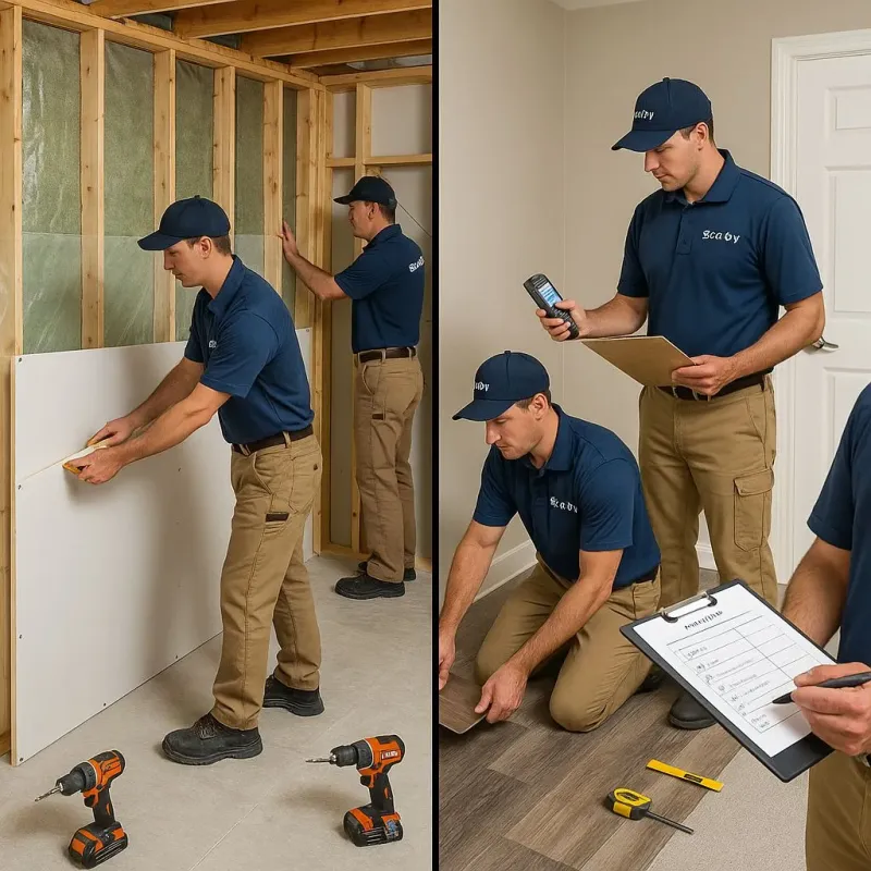 Repairs and Reconstruction process in Butler County, PA